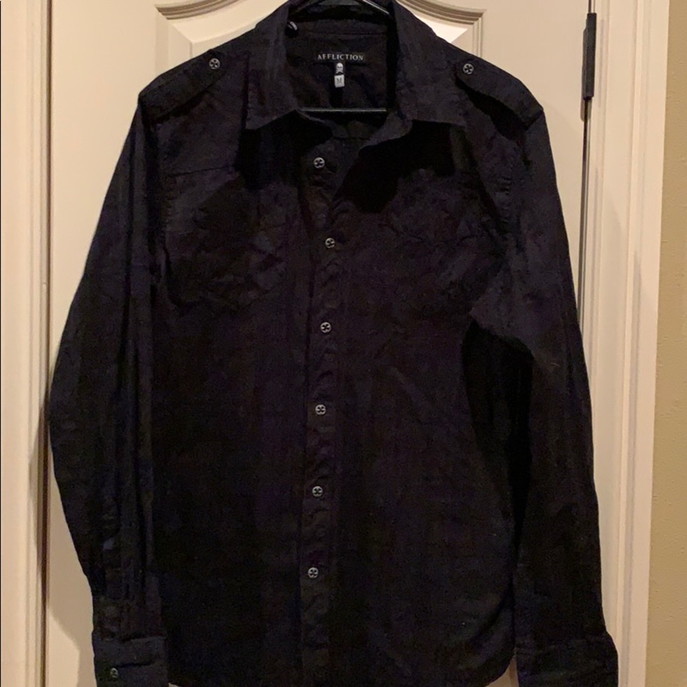 Affliction Button Up - image 2